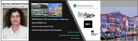 Prof. Lourdes Calzada invited at CICMT 2018