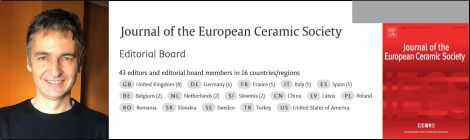 Miguel Algueró: Editor of Journal of the European Ceramic Society
